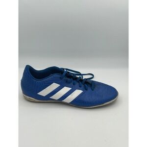 Adidas Nemeziz Tango 17.4 Indoor Soccer Shoes Blue White Mens Size 8.5
